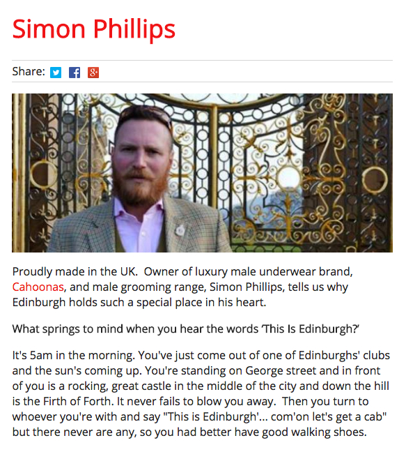 This Is Edinburgh: Simon Philips